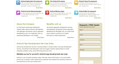 Desktop Screenshot of androidappdevelopmentservices.com